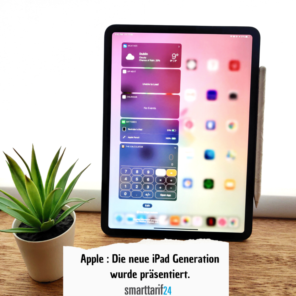 Apple stellt neue iPads vor smarttarif24 Tipps und Tricks für